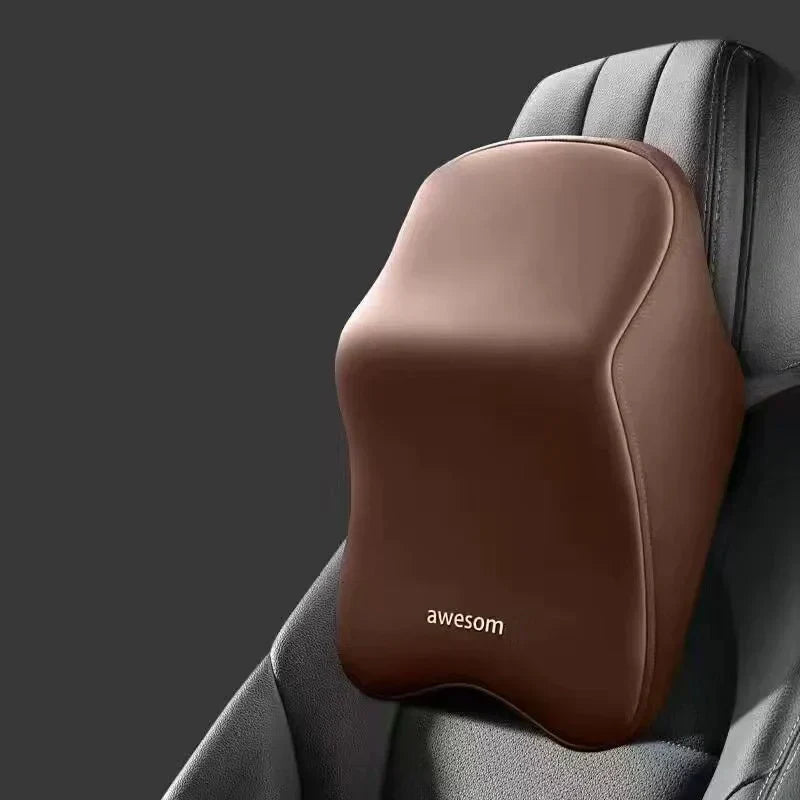 Nylux Ergofit Car Cushion – Breathable Memory Foam Support with Anti-Slip Base for All Vehicles