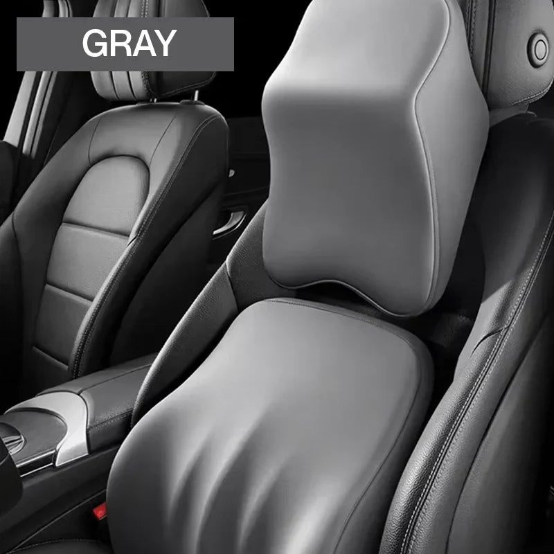 Nylux Ergofit Car Cushion – Breathable Memory Foam Support with Anti-Slip Base for All Vehicles