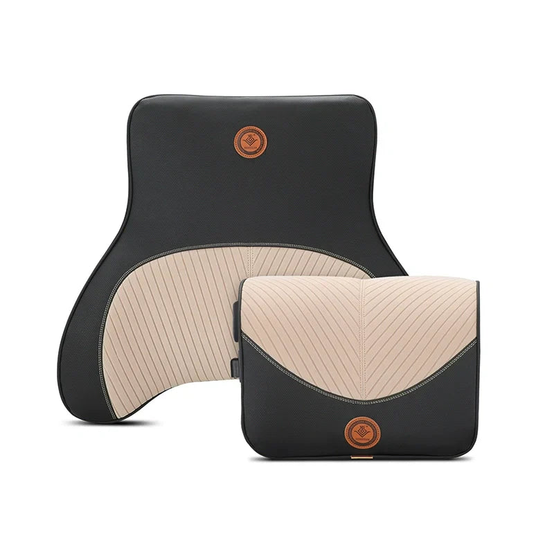 Heated Car Seat Back & Neck Massager – Relieve Back Pain, Improve Posture, and Stay Warm On the Go