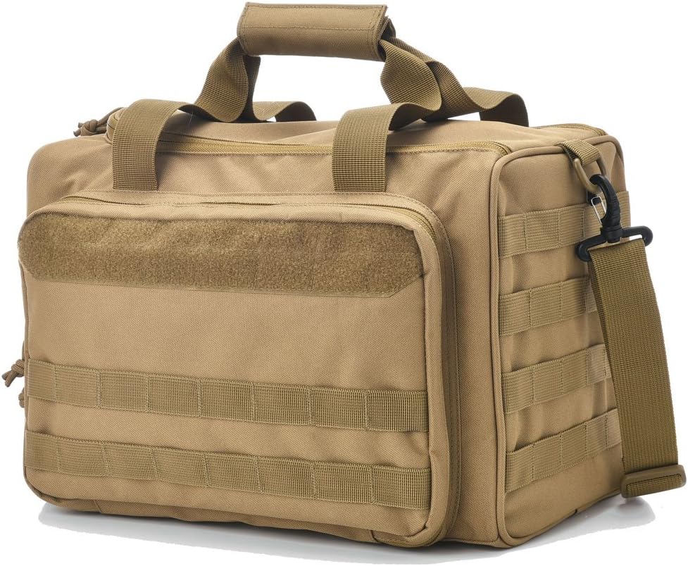 Range Bag Storage Bag Molle System Outdoor Hunting Accessory Nylon Gun Tactical Case Bags Pistol Tool Shoulder
