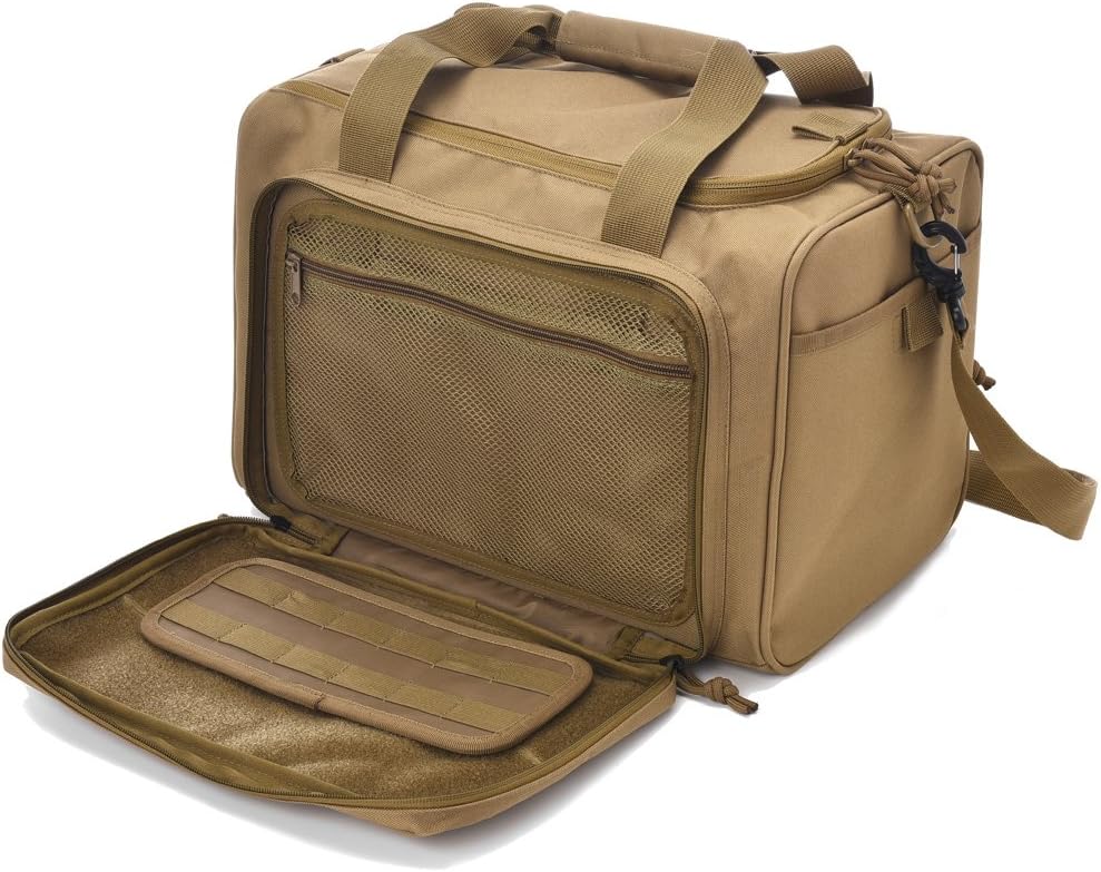 Range Bag Storage Bag Molle System Outdoor Hunting Accessory Nylon Gun Tactical Case Bags Pistol Tool Shoulder
