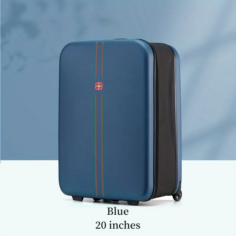 Portable & Foldable Password Lock Travel Suitcase Rugged and Durable Travel Luggage