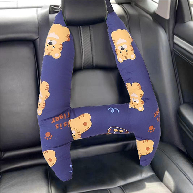 Ergonomic Car Seat Travel Safety Neck Support Cushion Pad Pillow Headrest for Kids & Adults Universal Fit