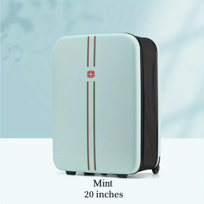 Portable & Foldable Password Lock Travel Suitcase Rugged and Durable Travel Luggage