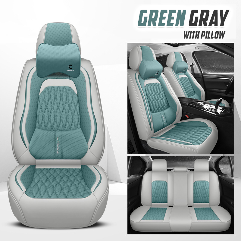 Manez Leather Car Seat Cover for Cars, SUV