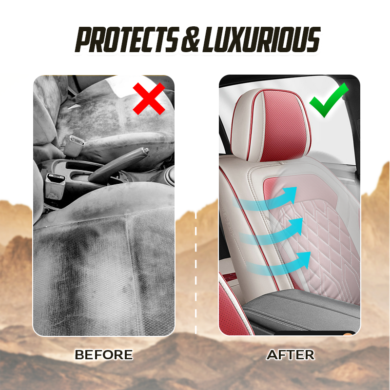 Marvin 2024 Colin Leather Car Seat Cover for Cars, SUV