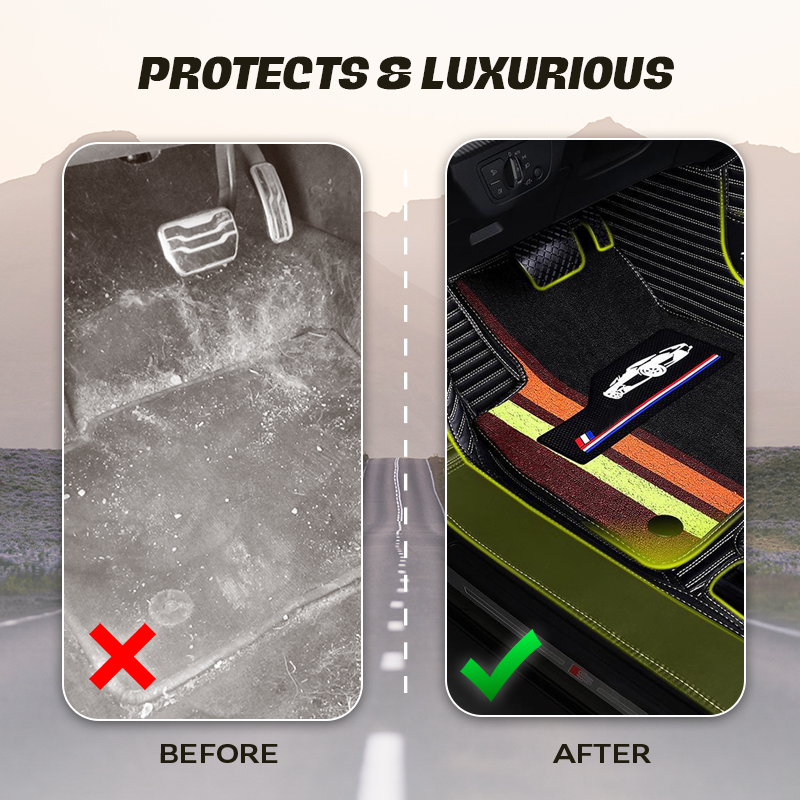 Zacky Heavy Duty, Universal Fit Floor Mats for Cars, SUVs, and Trucks