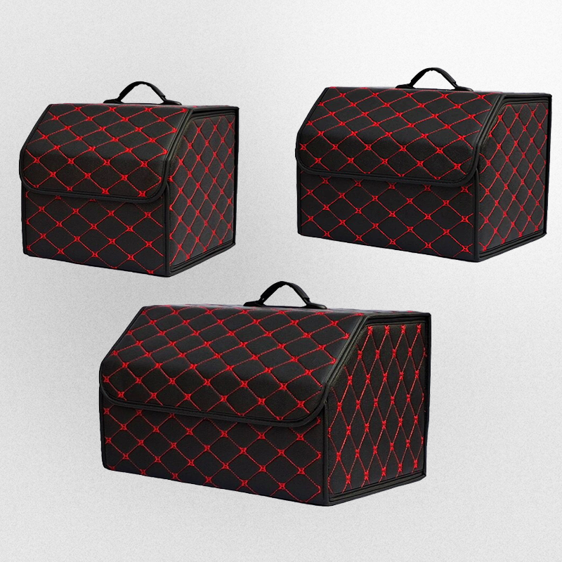 Jackie Multipurpose Collapsible Lid Portable Car Trunk Storage Organizer