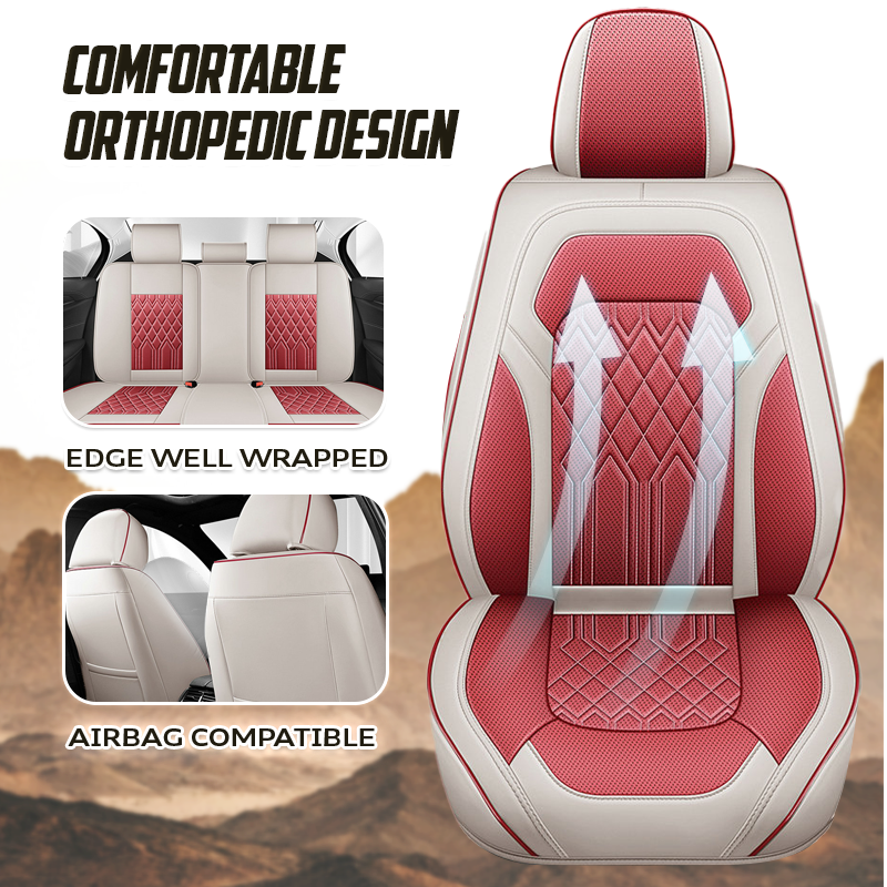 Marvin 2024 Colin Leather Car Seat Cover for Cars, SUV