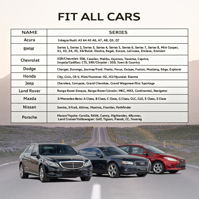 Zacky Heavy Duty, Universal Fit Floor Mats for Cars, SUVs, and Trucks