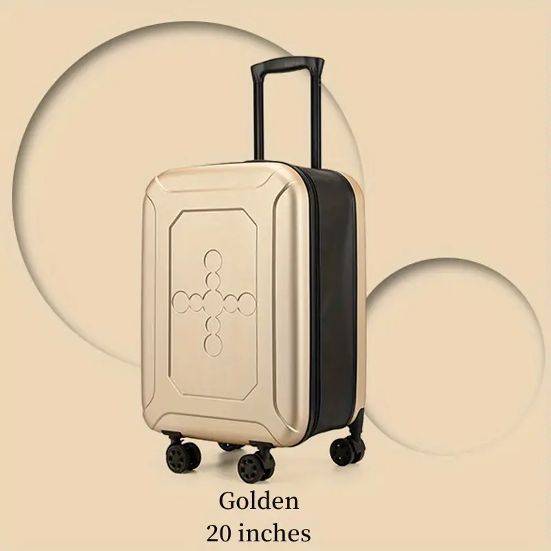 Portable & Foldable Password Lock Travel Suitcase Rugged and Durable Travel Luggage