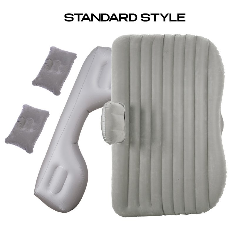 DrivePerk Inflatable Portable Leak-Proof High Quality Travel & Camping Car Air Mattress Back Seat Bed with 2 Pillows & Carry Bag for All Car Models