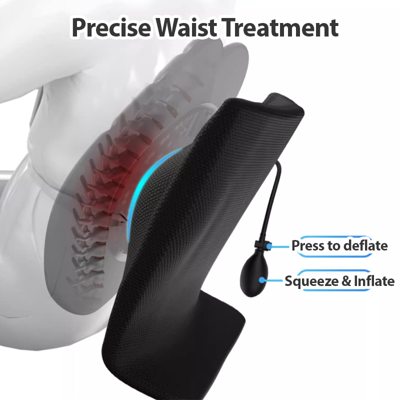 Ergonomic Car Lumbar Waist Support Cushion Office Chair Back Cushion