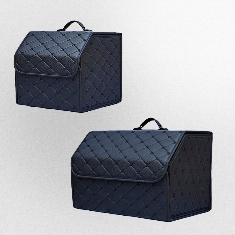 Jackie Multipurpose Collapsible Lid Portable Car Trunk Storage Organizer