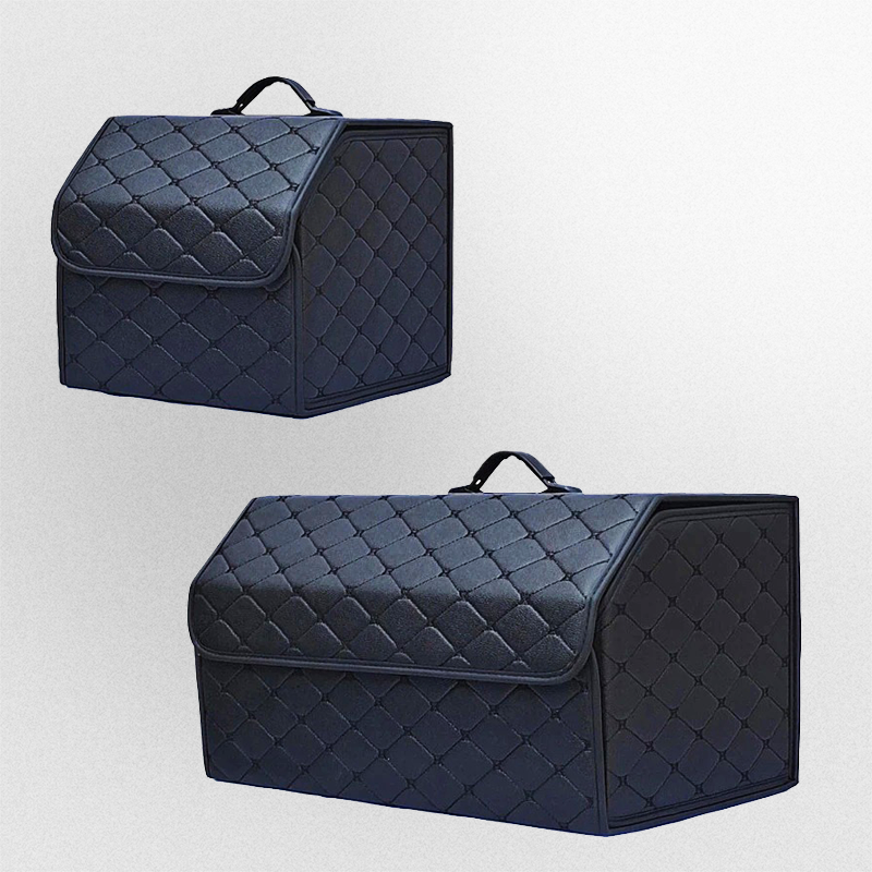 Jackie Multipurpose Collapsible Lid Portable Car Trunk Storage Organizer