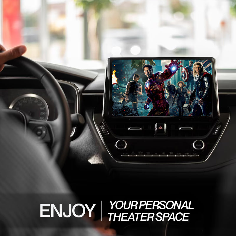 Wireless Android Auto/CarPlay Adapter Streaming Multimedia Box with HDMI & 4G SIM