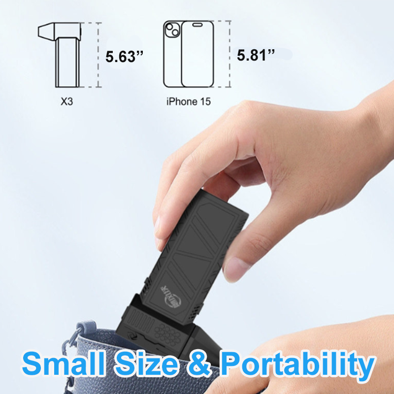 X3 High-Performance 130,000 RPM Extreme Cooling & Compact Turbo Jet Fan