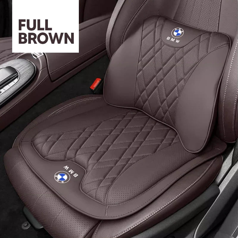 ZenDrive Customizable Breathable Memory Foam Car Seat Cushion – Ergonomic Support & Non-Slip Design