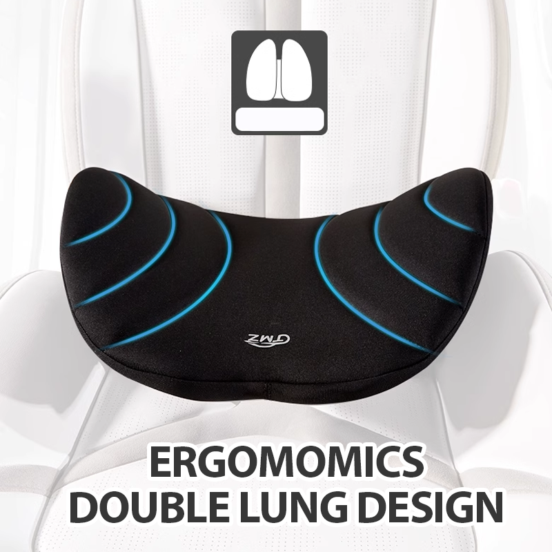 Ergonomic Car Lumbar Waist Support Cushion Office Chair Back Cushion