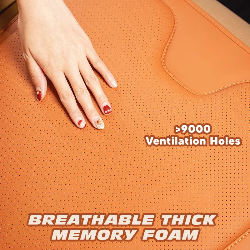 Universal Four Seasons Breathable, Anti-Slip & Full Coverage Car Seat Cushion