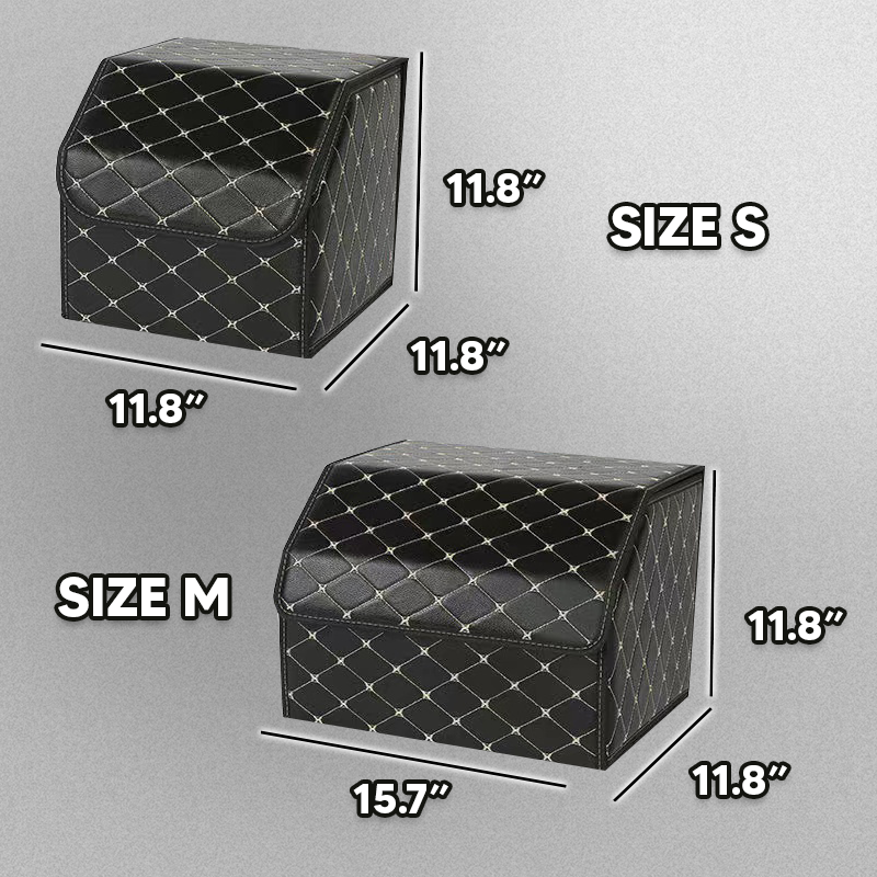 Jackie Multipurpose Collapsible Lid Portable Car Trunk Storage Organizer