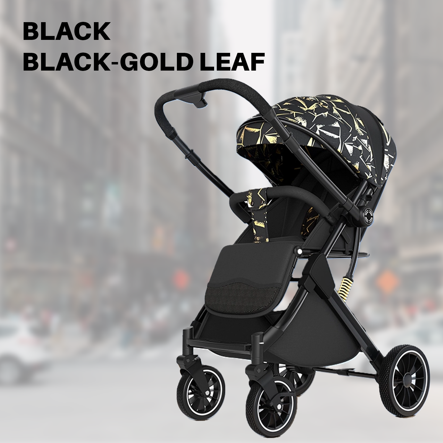 Ultimate Reversible, Breathable, and Foldable Baby Stroller