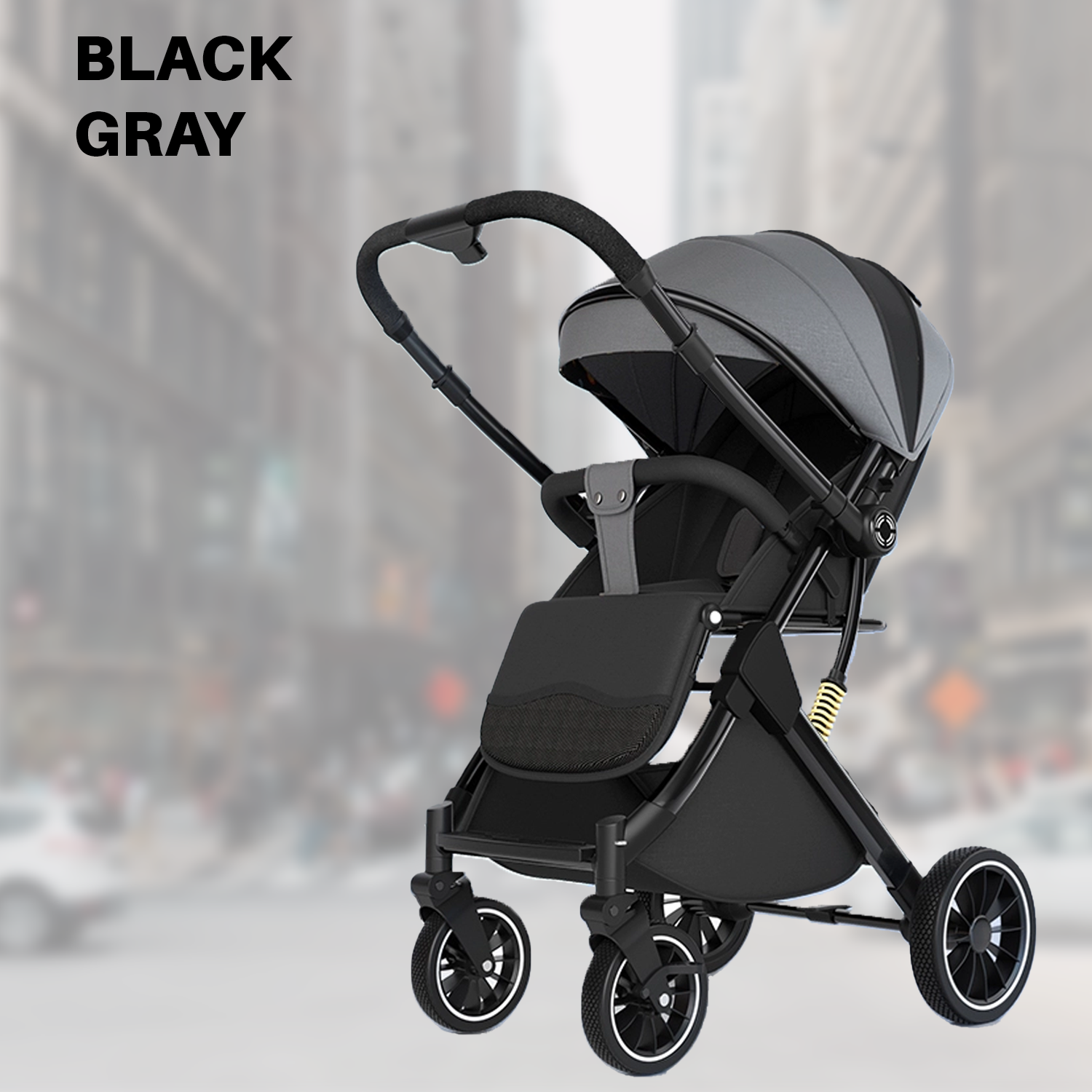Ultimate Reversible, Breathable, and Foldable Baby Stroller