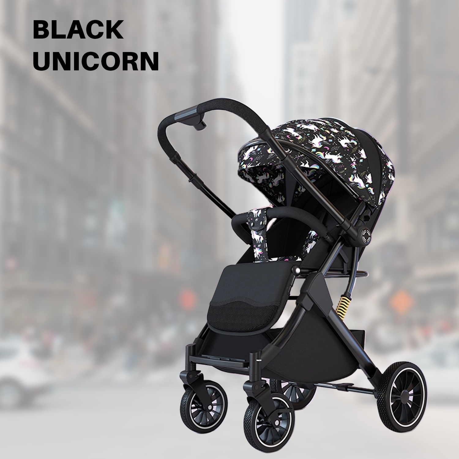 Ultimate Reversible, Breathable, and Foldable Baby Stroller