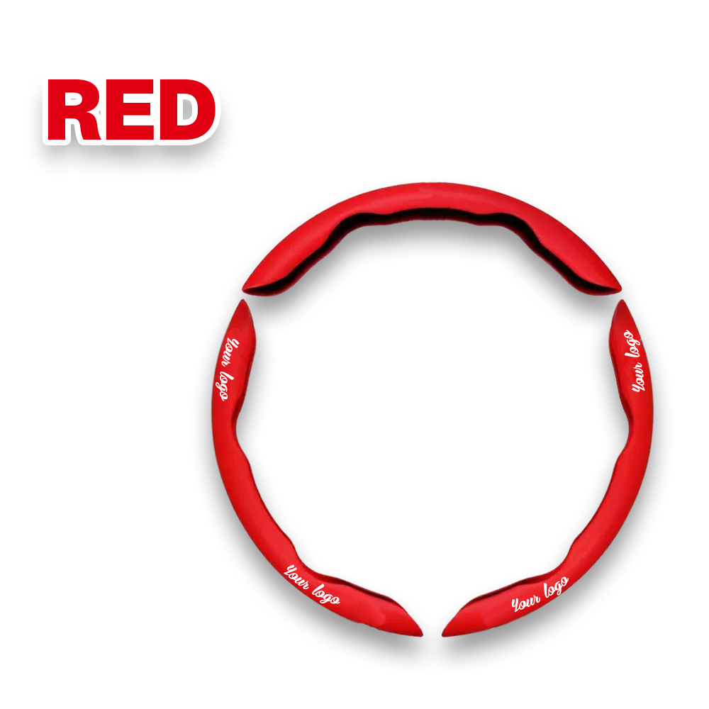 Thames Breathable Anti Slip Leather Car Steering Wheel Cover Universal Fit