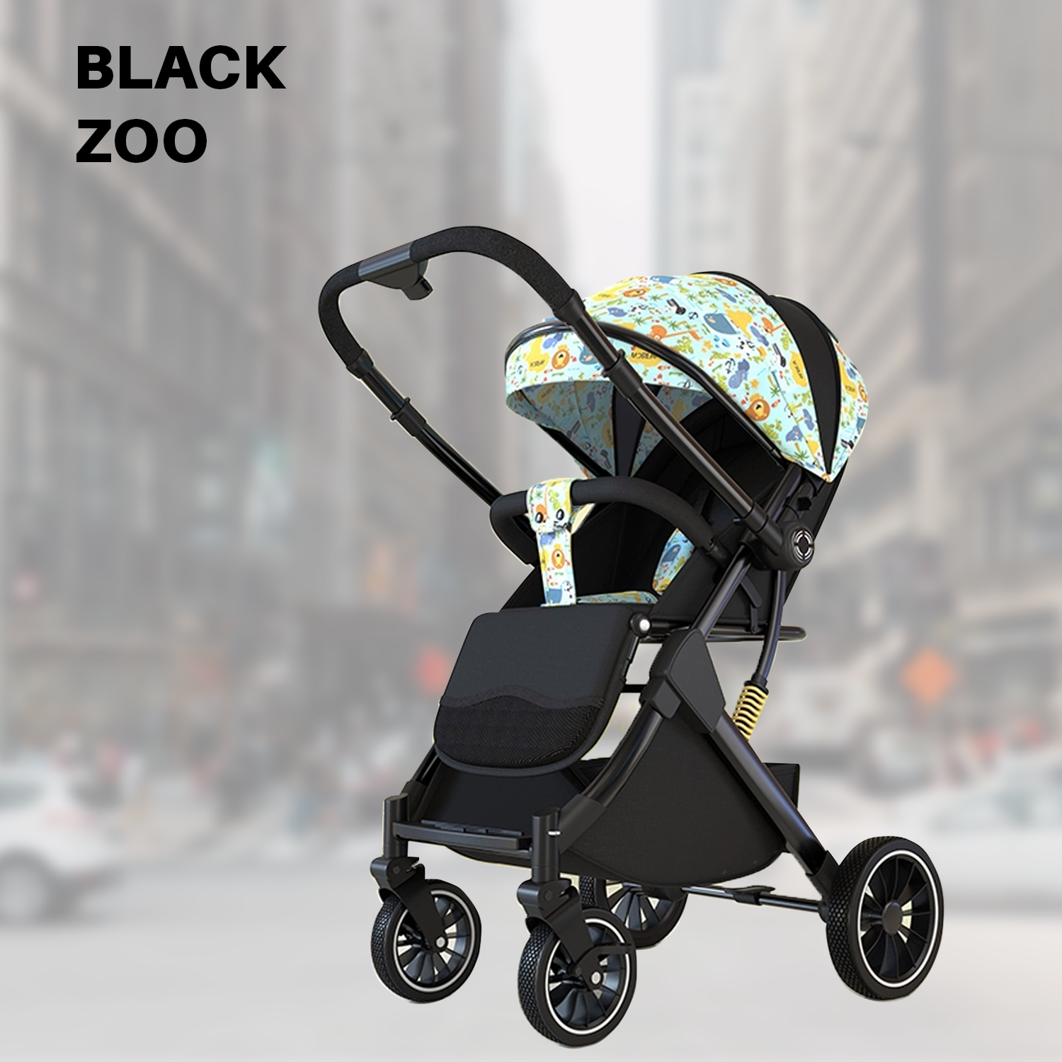 Ultimate Reversible, Breathable, and Foldable Baby Stroller