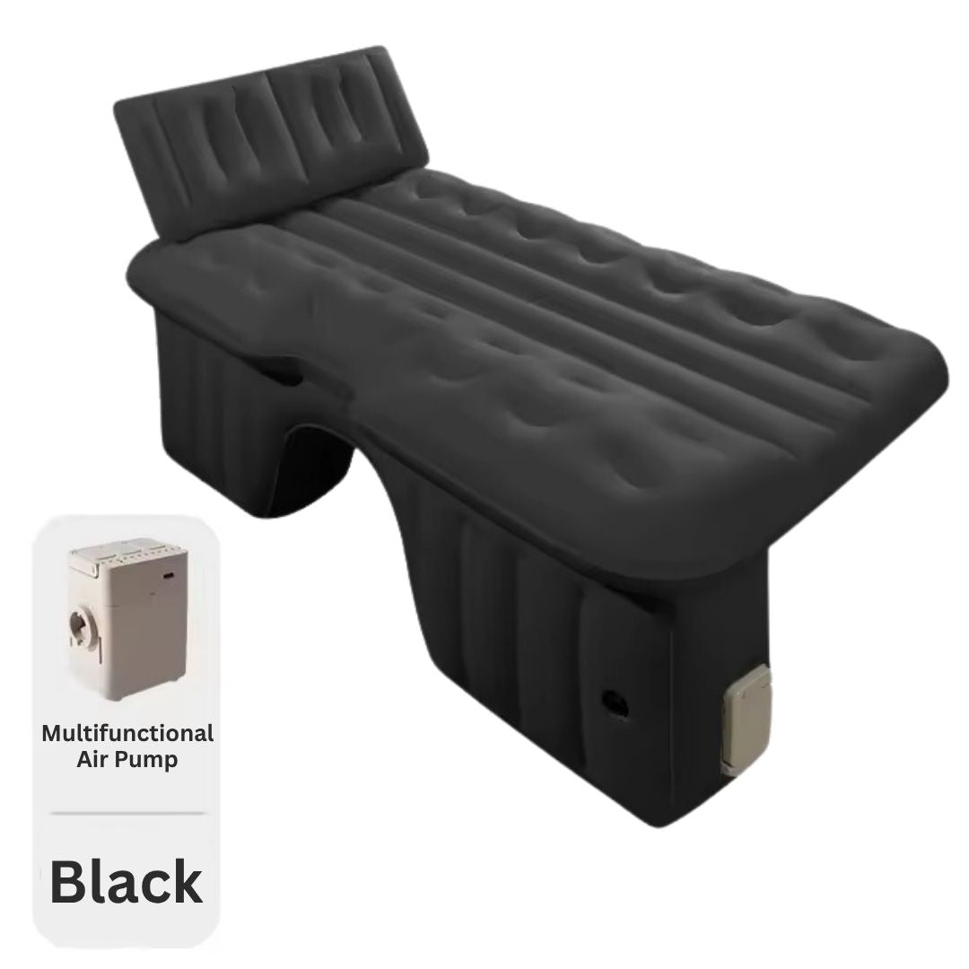 Automatic Inflatable Car Air Mattress | High Quality Travel & Camping Mattress for Back Seat Bed