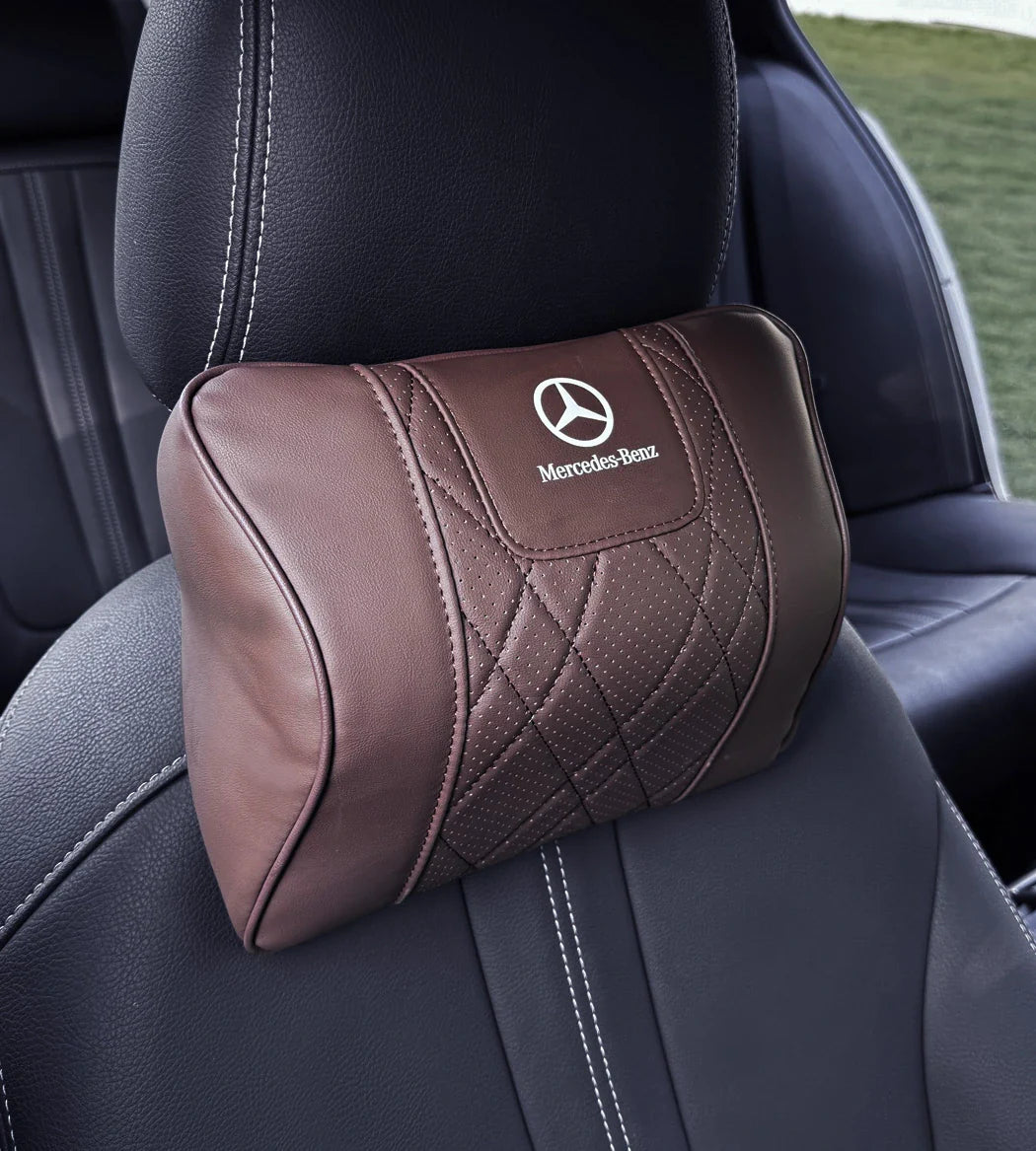 ZenDrive Logo Customizable Breathable Memory Foam Car Seat Cushion – Ergonomic Support & Non-Slip Design