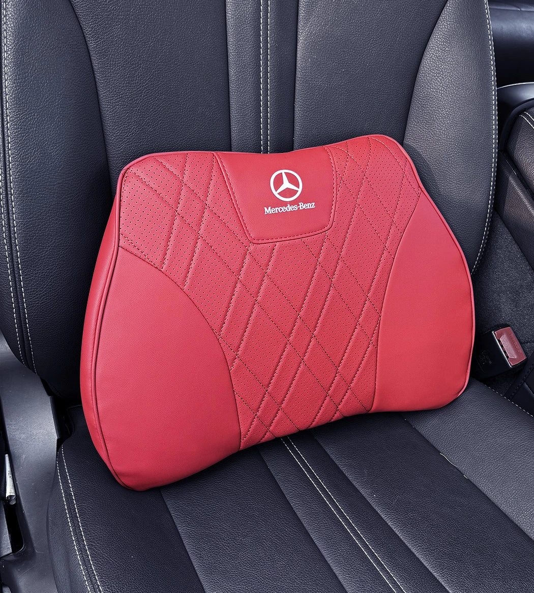 ZenDrive Logo Customizable Breathable Memory Foam Car Seat Cushion – Ergonomic Support & Non-Slip Design