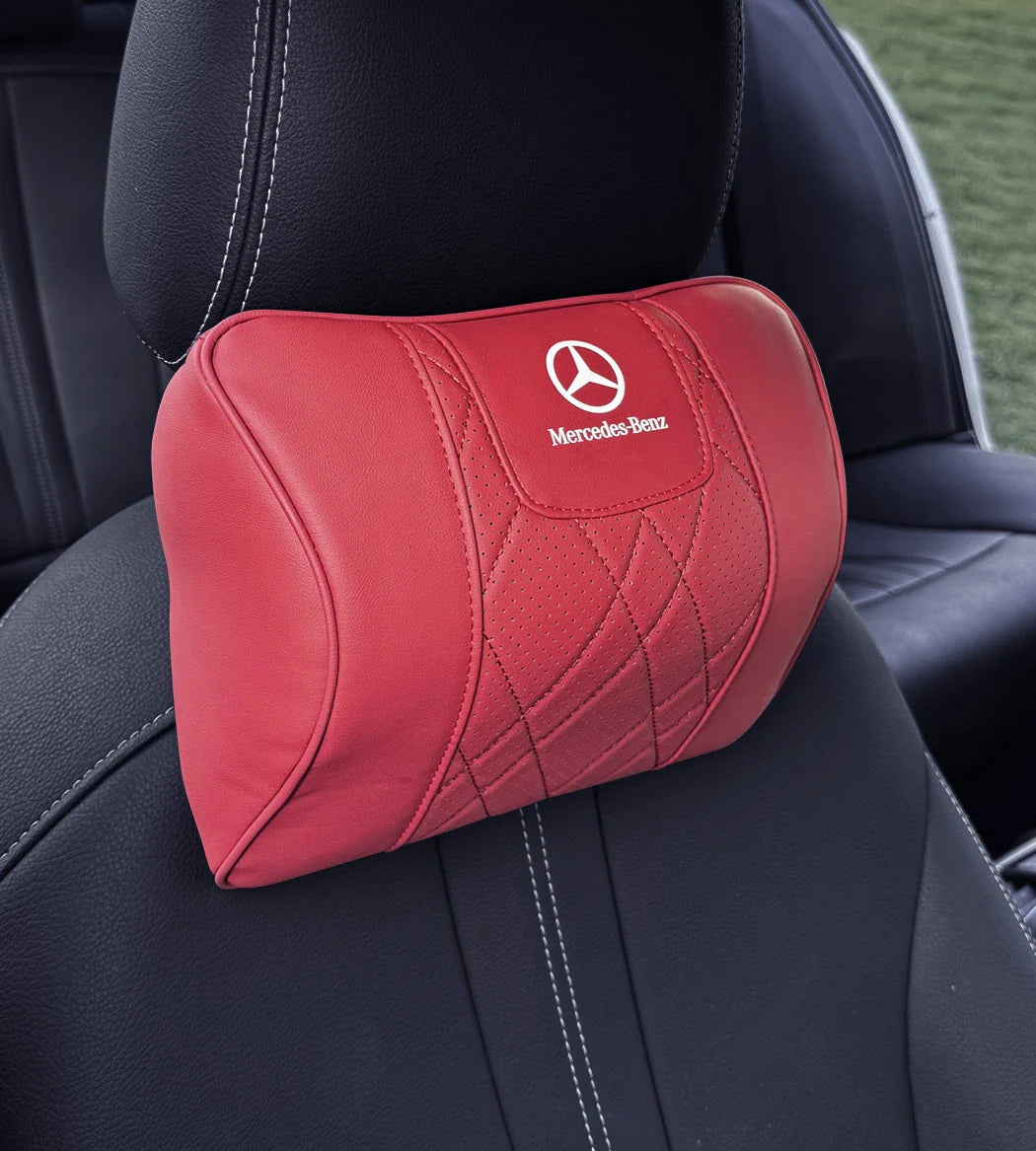 ZenDrive Logo Customizable Breathable Memory Foam Car Seat Cushion – Ergonomic Support & Non-Slip Design