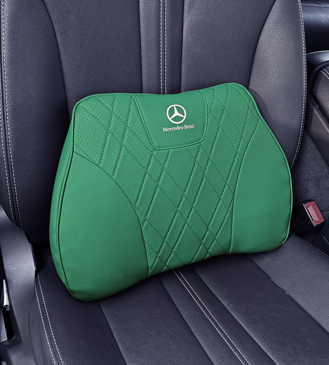 ZenDrive Logo Customizable Breathable Memory Foam Car Seat Cushion – Ergonomic Support & Non-Slip Design