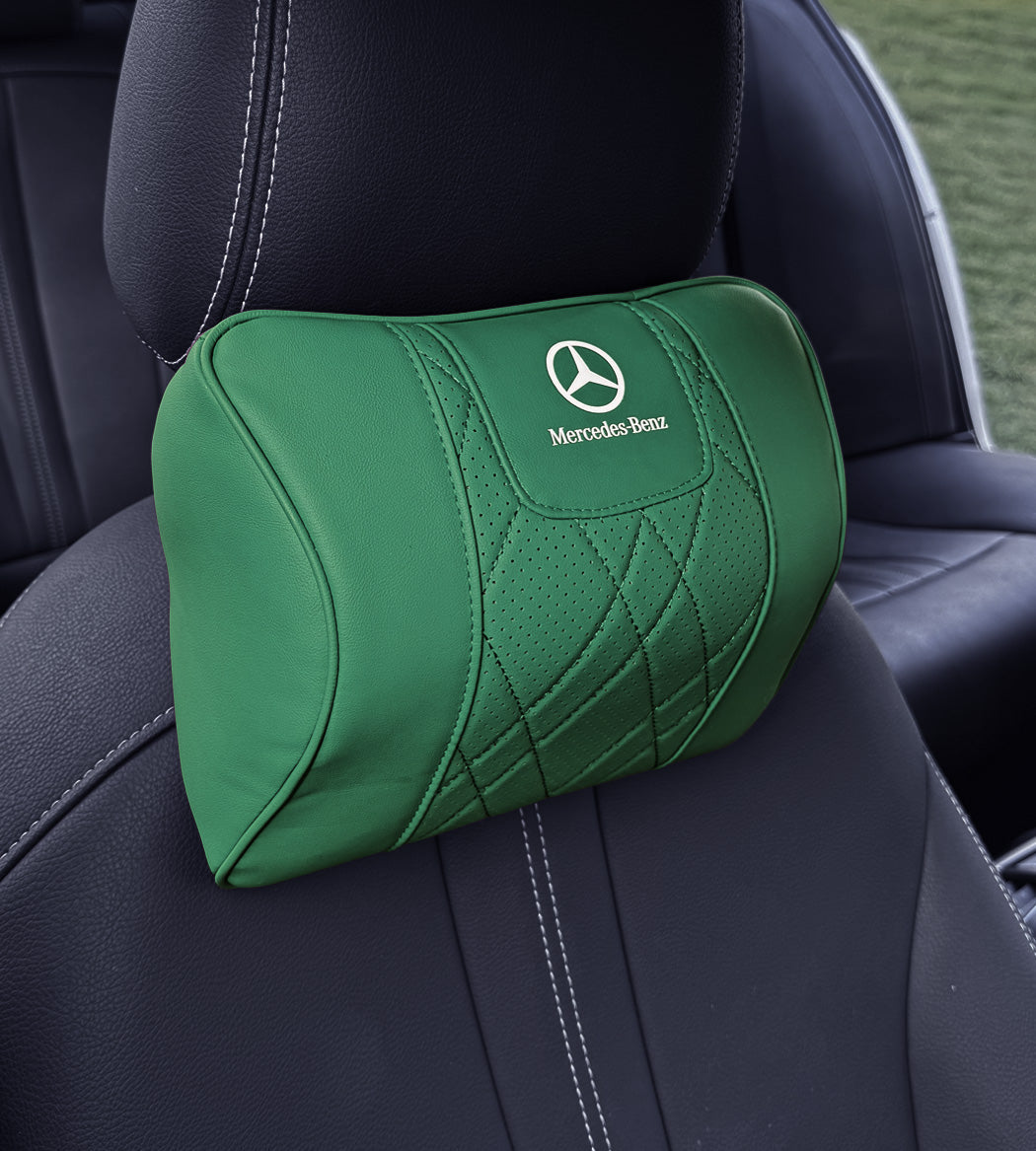 ZenDrive Logo Customizable Breathable Memory Foam Car Seat Cushion – Ergonomic Support & Non-Slip Design
