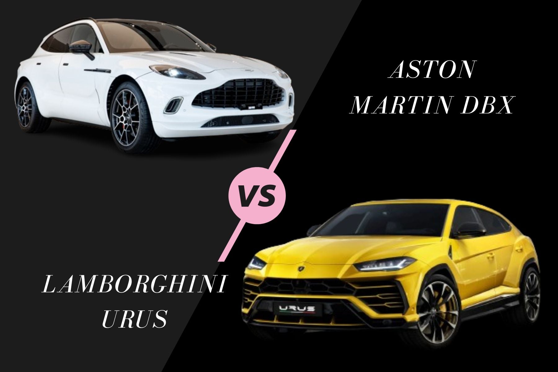 Aston Martin DBX vs Lamborghini Urus: The Luxury SUV Face-Off