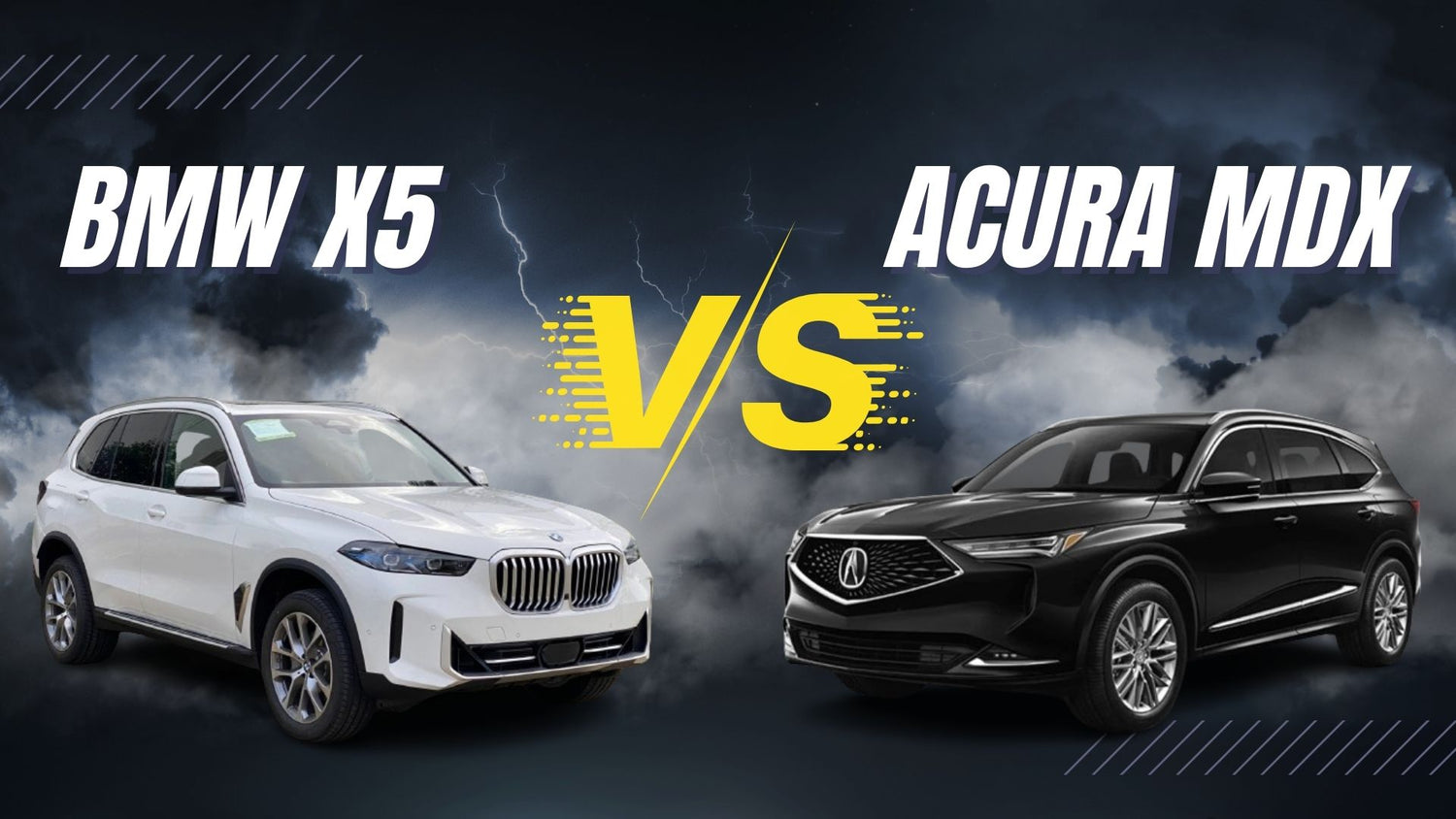 BMW X5 vs Acura MDX: How These Luxury SUVs Stack Up