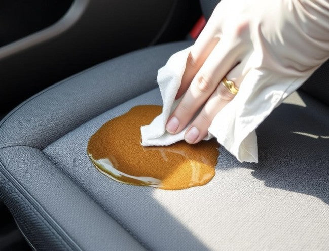 How to Remove Stains and Odours from Car Seats Permanently