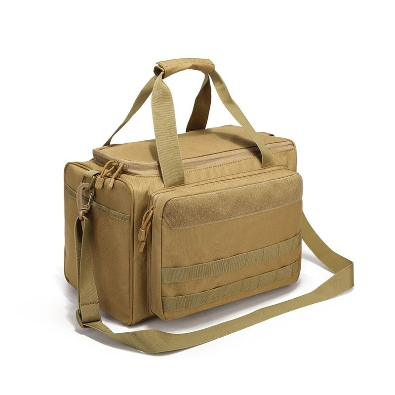 Range Bag Storage Bag Molle System Outdoor Hunting Accessory Nylon Gun Tactical Case Bags Pistol Tool Shoulder