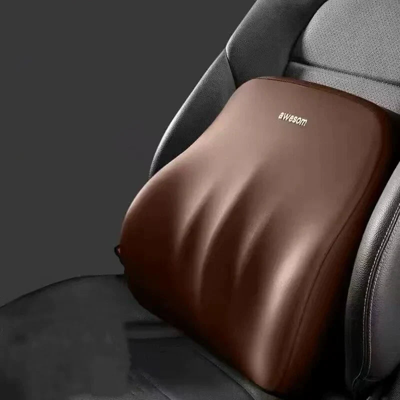 Nylux Ergofit Car Cushion – Breathable Memory Foam Support with Anti-Slip Base for All Vehicles