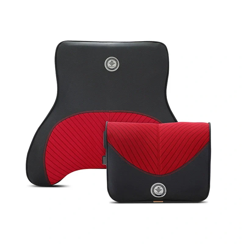 Heated Car Seat Back & Neck Massager – Relieve Back Pain, Improve Posture, and Stay Warm On the Go