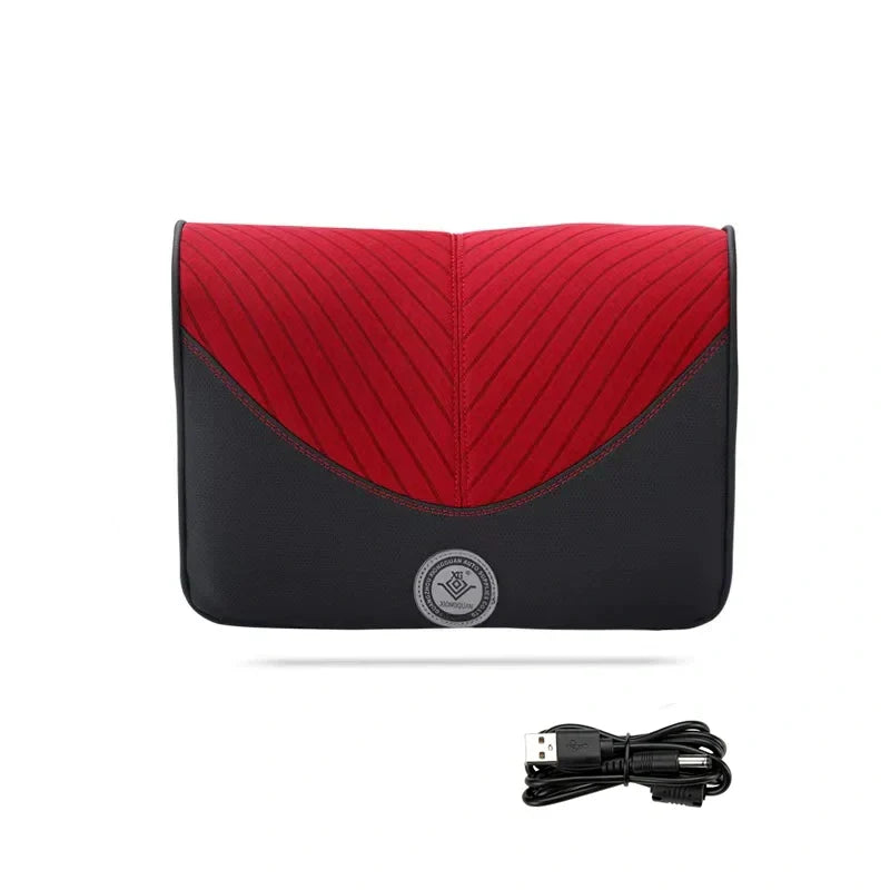 Heated Car Seat Back & Neck Massager – Relieve Back Pain, Improve Posture, and Stay Warm On the Go