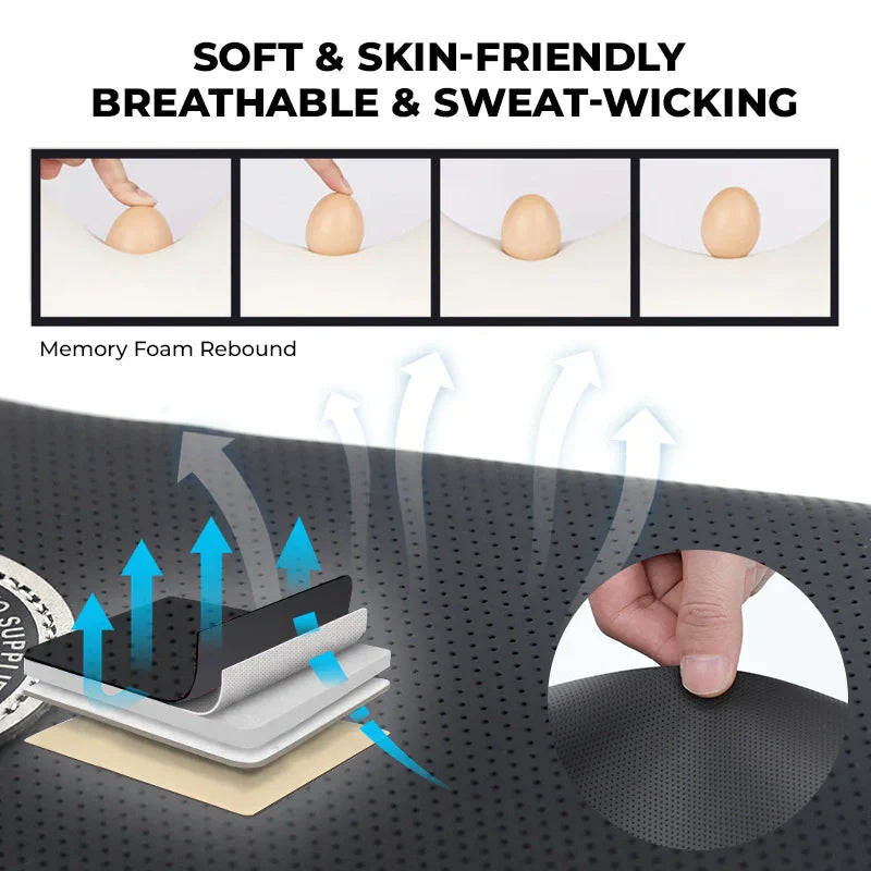 Heated Car Seat Back & Neck Massager – Relieve Back Pain, Improve Posture, and Stay Warm On the Go