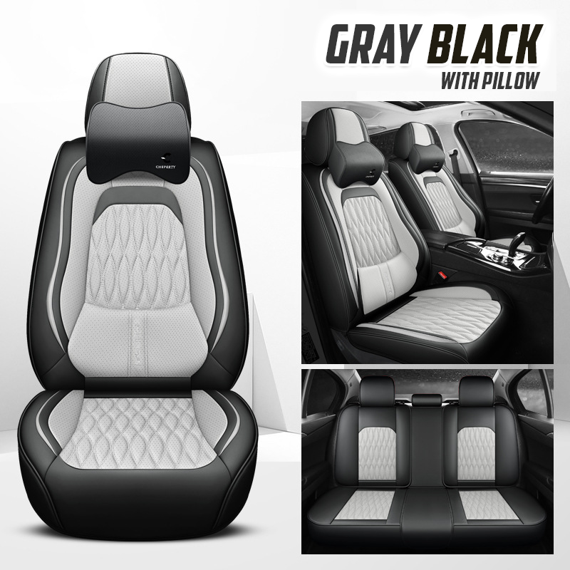 Manez Leather Car Seat Cover for Cars, SUV