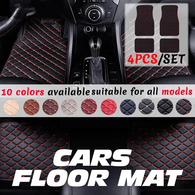 Heavy Duty, Universal Fit Floor Mats for Cars, SUVs, and Trucks