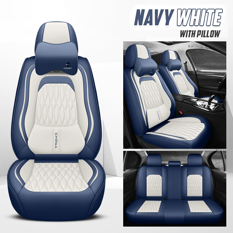 Manez Leather Car Seat Cover for Cars, SUV