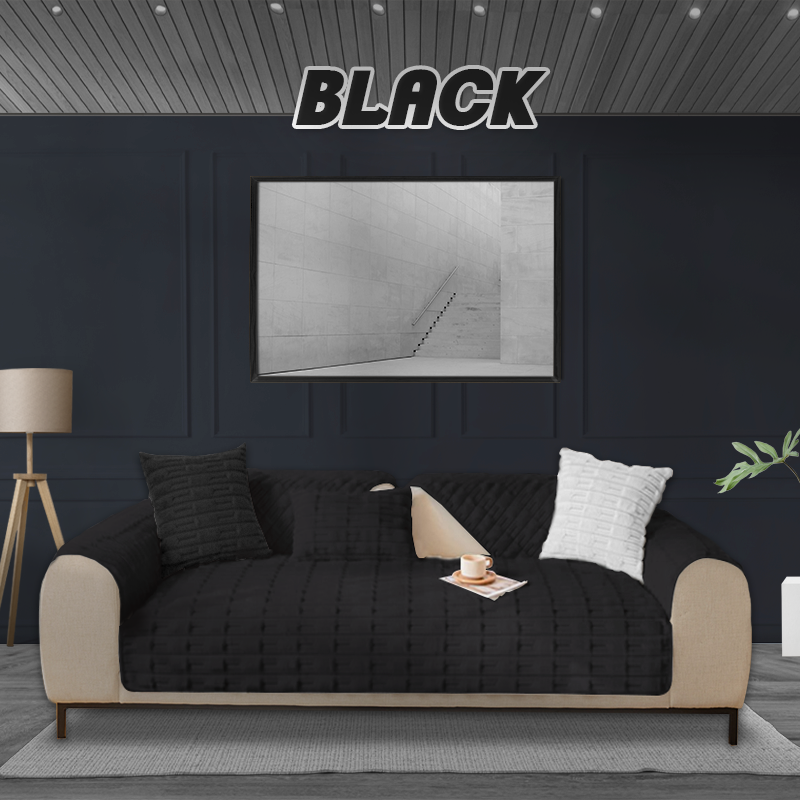 Winter Warm & Thickened Non-slip Rabbit Velvet Plush Sofa Cushion Cover