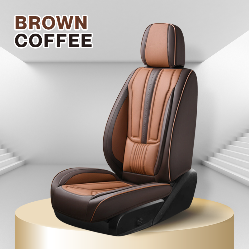 Jeremy Leather Car Seat Cover for Cars, SUV