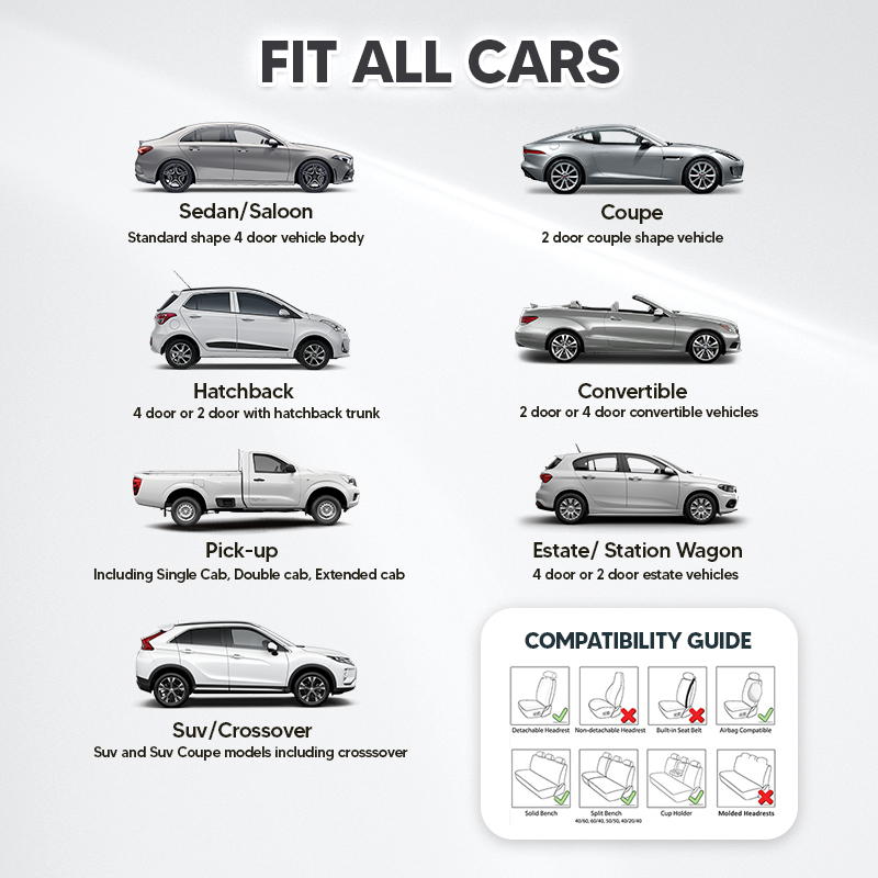 Henry Universal Fit Seat Covers For Cars,SUV